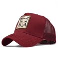 thumbnail image 1 of Sombrero de camionero de malla de animales Unisex, parche, gorras de béisbol, sombrero de camionero, sombrero de granja, gorra ajustable de papá para hombres y mujeres, 1 of 4