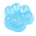 thumbnail image 3 of Cat Paw Squishy with Glitter Filled and Slow Rising Design, 1-Pack, Light Blue, for Kids and Adults, Squeeze Toy, 3 of 3