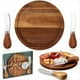 thumbnail image 2 of Juego de Mesa de Quesos Redonda para Baby Shower, Ideal para Bodas, con Premios para los Ganadores. Mini Tabla de de Madera para Invitados, Recuerdo de Boda., 2 of 5
