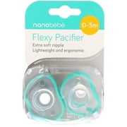 Nanobebe Flexy Newborn Pacifier 0-3m - Teal