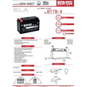BS Battery BT7B-4 Battery