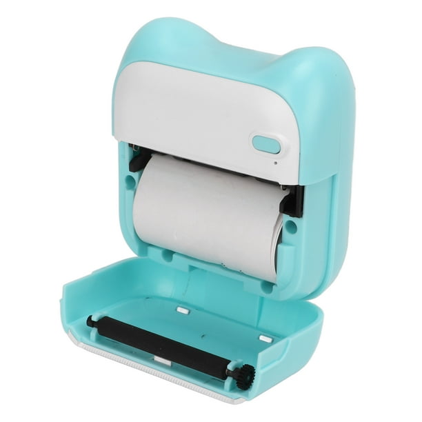 Mini Imprimante Thermique, Imprimante Sans Fil Bleue pour l'École