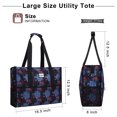 thumbnail image 3 of HAWEE Large Utility Bags for Women with Luggage Sleeve and 15.6” Laptop Pocket for Work Air-Friendly Travel Duffel Bag, Coral, 3 of 7