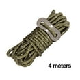 thumbnail image 3 of Camping Reflective Wind Rope 4mm with Buckle Adjuster Windproof Tent Rope 4M, 3 of 8