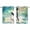 turquoise stone, variant on 2 Panels Kitchen Tier Curtains 39 Inch Length, Watercolor Dragonfly Grommets Window Treatment Curtain, Turquoise Blue Ombre Animals Thermal Curtains Drapes for Living Room/Bathroom