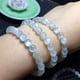 thumbnail image 1 of LUVCLS Pulsera de piedra lunar de cristal redonda de 8 mm estirada con piedra natural UKGRL Hot K8, 1 of 1