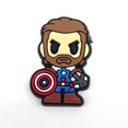 thumbnail image 1 of charms 1pcs Jibbitz Marvel Hebilla De Zapatos DIY Desmontable Accesorios Crocs pvc Lindo Zuecos Sandalias Encantos, 1 of 4