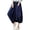 Blue, variant on Womens Lantern Skirts Ethnic Style Loose High Waist Mid-Length Skater Skirts Boho Style Holiday Stylish Skirts