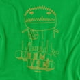 thumbnail image 2 of Squidbillies Outlawed Women's T Shirt, Kelly Green, 2X-Large, 2 of 6