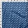 thumbnail image 4 of oneOone Georgette Viscose Blue Fabric Deer Sewing Craft Projects Fabric Prints By Yard 42 Inch Wide, 4 of 5