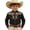 Black1, variant on VeFlora Boys Western Cowboy Print Shirt Long Sleeve Button Down Casual Top for School Parties or Family Matching Outfits Kids Ranch Style Ages 4–13(Khaki/4-5 Years)