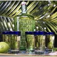 thumbnail image 3 of Burns Glass Handblown Shooter Shot Glasses, Mexican Cobalt Blue 3.75 oz Recycled Glass (Set of 6), 3 of 3