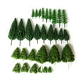 thumbnail image 1 of 30pcs Árboles modelo Árboles modelo mixtos de diferentes tamaños Árboles verdes para modelo Irfora Árboles modelo, 1 of 7
