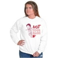 thumbnail image 3 of Betty Boop Biker Not Your Babe Women Crewneck Sweatshirt Brisco Brands 3X, 3 of 6