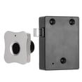 thumbnail image 1 of Cabinet Fingerprint Lock Low Power Consumption Self-Learning Algorithm Home Security Device Biometric Fingerprint For  Hotels Access Control Silver,Black, 1 of 8