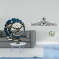 thumbnail image 2 of Figura De Resina Artesanal Para Decorar Escritorios Y Estanterías De Interior Con Placa Floral De Metal Para Patio, Porche, Valla Y Sala De Estar., 2 of 8