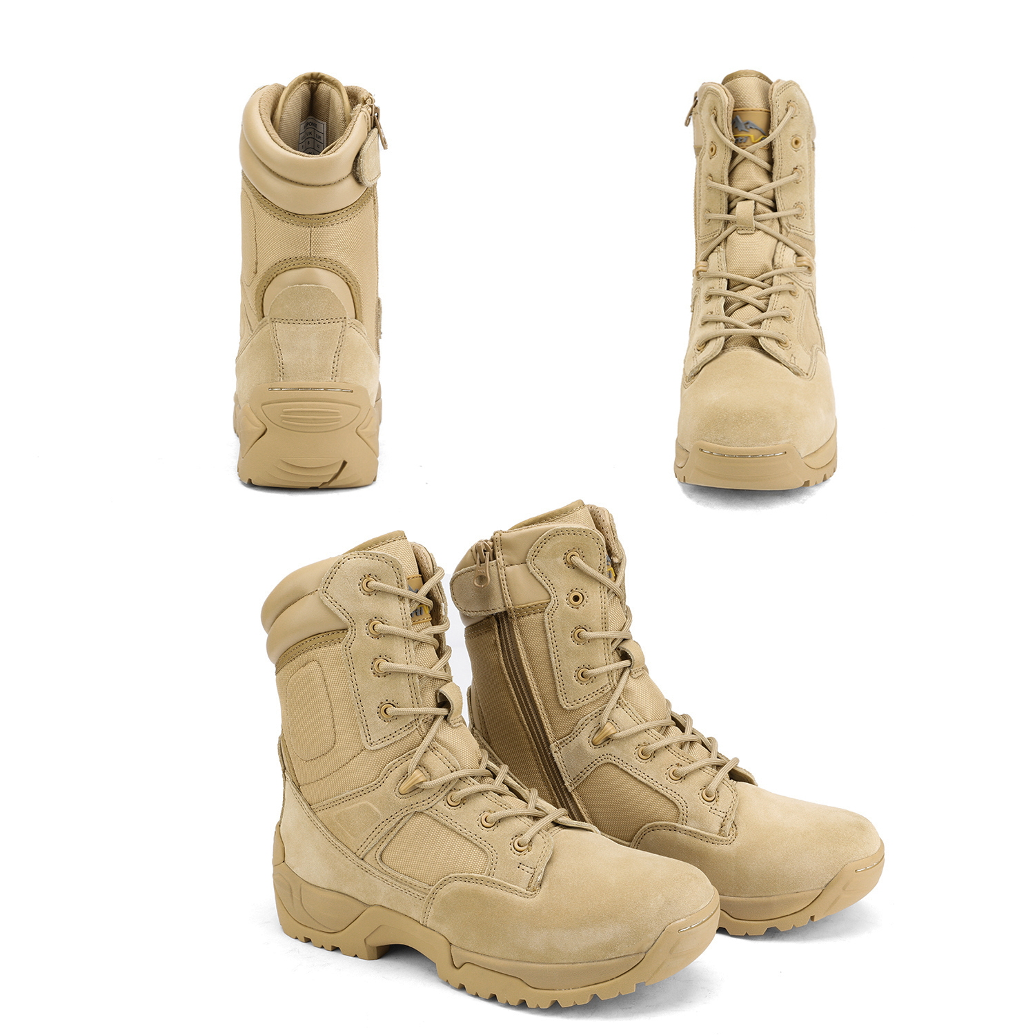 NORTIV 8 Men's Military Tactical Work Boots Hiking Motorcycle Combat Boots - image 5 of 5