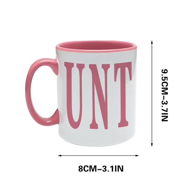 Pisexur Batería de cocina Preciosa taza de café personalizada, texto personalizado, regalos de cumpleaños, regalos para Navidad, cumpleaños, familia, feliz Navidad, D para la cocina del hogar