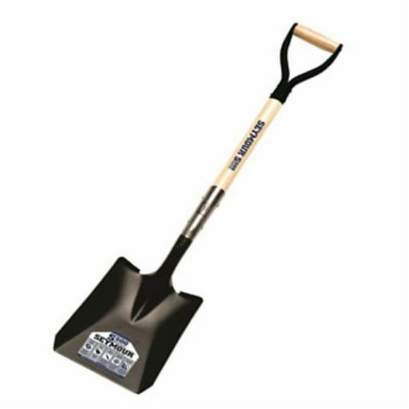 Seymour Midwest 49333 S500 Dhsp Shovel with Wood Handle Met D-Grip