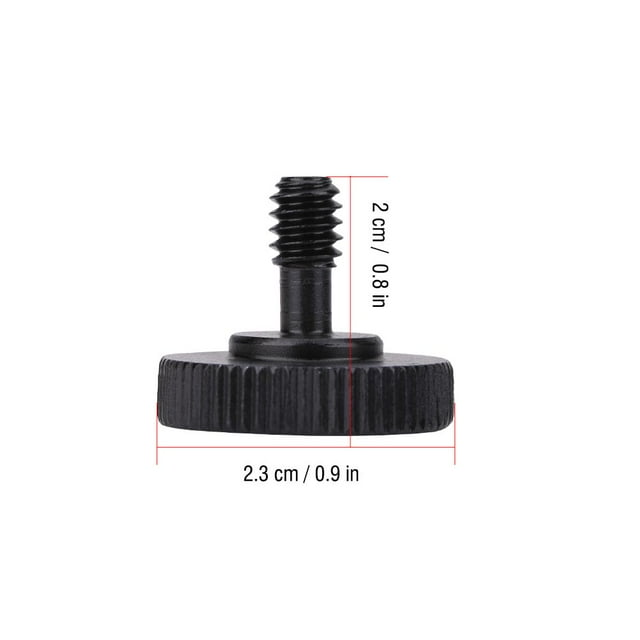 Lightweight 1/4in Screw Adapter, Flash Light Screw Adapter, Photographer Use For Dual L-Shaped Camera Flash Bracket