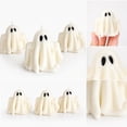 thumbnail image 2 of Simple 3D Ghost Soy Scented Candles, Cute Fangs Ghost Shaped Wax Candle for Halloween Farmhouse Table Center Decor Trick-or-Treat Gift, 2 of 7