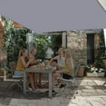 thumbnail image 4 of Sun Shade Sails Canopy, Rectangle Outdoor Shade Canopy 10' x 13'UV Block Canopy for Outdoor Patio Garden Backyard, 4 of 6