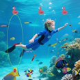 thumbnail image 4 of LLDYYDS - Anillos de buceo para piscina (28 unidades), diseño de tesoros submarinos, bandidos torpedos, peces y divertidos juguetes acuáticos., 4 of 6