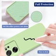 thumbnail image 5 of for Xiaomi 13T Pro Case Silicone Soft Shockproof Xiaomi 13T Pro Phone Case Aesthetic Purple Thin Xiaomi 13T Protective Case Anti-Fingerprint Cover (Green), 5 of 14