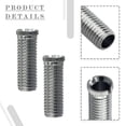 thumbnail image 3 of 1/2/5pc 35mm 45mm Kitchen Sink Basket Strainer Waste Threaded Screw Connector, 3 of 11