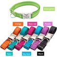 thumbnail image 4 of HUGFEGWE Reflective Personalized Dog Collars with Engraving Quick Release Buckle, Custom Pet ID Collar for Cat Small Medium Large Dog CA919-163301, 4 of 6