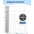 thumbnail image 2 of Farm Fence,  Heavy Duty Galvanized Cattle Fence Panel - Zinc Coated Wire Fencing for Livestock, Goat, Sheep & Garden Enclosure, Farm Animal Protection, 2 of 10