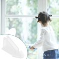 thumbnail image 4 of Sliding Door Lock Baby Proof Window Lock for Child Safety 4Pcs Transparent ABS, 4 of 5