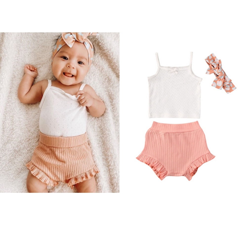 high waisted baby shorts