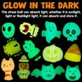 thumbnail image 6 of Joyfy 24 Pcs Halloween Mochi Squishy Toys,Glow in The Dark Squishy Toys for Kids,Halloween Classroom Favors Prizes Party Favors,Claw Machine Filler for Kids,Stress Relief Toys, 6 of 9