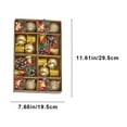 thumbnail image 3 of PRETXORVE Christmas Decorations Christmas Gift Package Combination Christmas Tree Pendant Christmas Set, 3 of 9