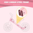 thumbnail image 3 of Simzone Upgraded Balance Bike for 2 3 4 5 Year Old Kids Boys Girls 12-Inch Wheels Training Bike No Pedal Adjustable Seat & Handlebar Height, Pink, 3 of 9