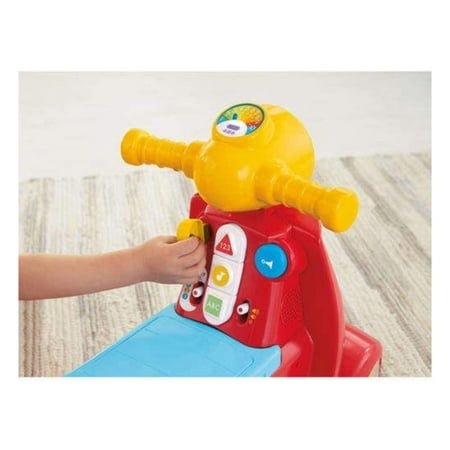 Fisher-Price - Laugh & Learn Smart Stages Scooter - Red/Blue