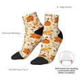 thumbnail image 6 of Naloa Pumpkin Fall Pears Ankle Socks for Women Non Slip Socks No Show Socks Classic Low Cut Casual Socks Casual Socks, 6 of 7