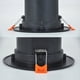 thumbnail image 5 of Altavoz de Techo de 3 Pulgadas para el Hogar, 10 W, Resistente A la Humedad, de Rango Completo, con Cubierta, de Audio Moderno para el Hogar, Color Negro., 5 of 5