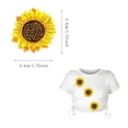 thumbnail image 2 of Parche KuuGuu Bordado de Girasol 20 Piezas 4,4 cm, 2 of 7