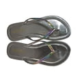 thumbnail image 3 of StarBay Women's Metallic Rainbow Sequin Strap Flat Thong Sandal Flip-flops, 3 of 3