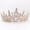 Gold, variant on Designice Baroque Rhinestone Crystal Alloy Queen Tiara Crown with Clips, Red