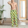 thumbnail image 6 of Lsque Corn Cob Print Men's Pajama Pants, Lounge Pant - Comfortable Home Wear,Elastic Waistband, Stylish Design-Large, 6 of 9