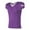 Purple/ White, variant on 754 Adult Pro Flex Cut Belt Length Football Jersey - White White