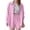 Pink, variant on RUTAYY Children Girls Outfits Sets Casual Summer Fall Solid Color Lapel Long Sleeve Pocket Shirt High Waist Drawstring Pocket Shorts Fashion Clothing, 7-8 Years