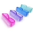 thumbnail image 5 of 4Pcs Colorful Handle Nail Brush, 8cm Cleaning Scrubbing Brushes Plastic Fingernail Clean Brush, 5 of 5