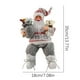 thumbnail image 3 of Fiudx Muñeco de Papá Noel Navideño, Decoración Festiva para El Hogar, Adorno para Mesa, Perfecto para Navidad y Acción de Gracias, Decoración Multiusos, Tamaño 40 X 18 Cm, Material de Tela y Plástico, 3 of 5