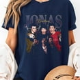 thumbnail image 3 of Bros Jonas Living The Dream Tour 2025 Shirt, Jonas 20 Then and Now Tee, Tour 20th Anniversary Unisex, Sizes S-5XL, Tbun, 3 of 5