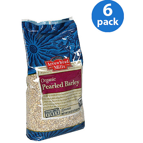 Arrowhead Mills Organic Pearled Barley, 28 oz (Pack of 6)
