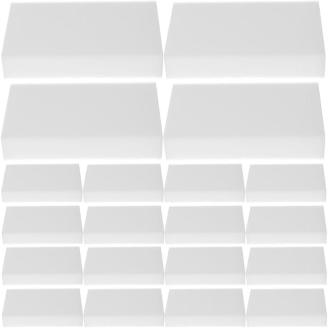 50pcs Dish Washing Sponges Scrubber Kitchen Pan Pot Scrubber Multifunctional Cleaning Sponge
